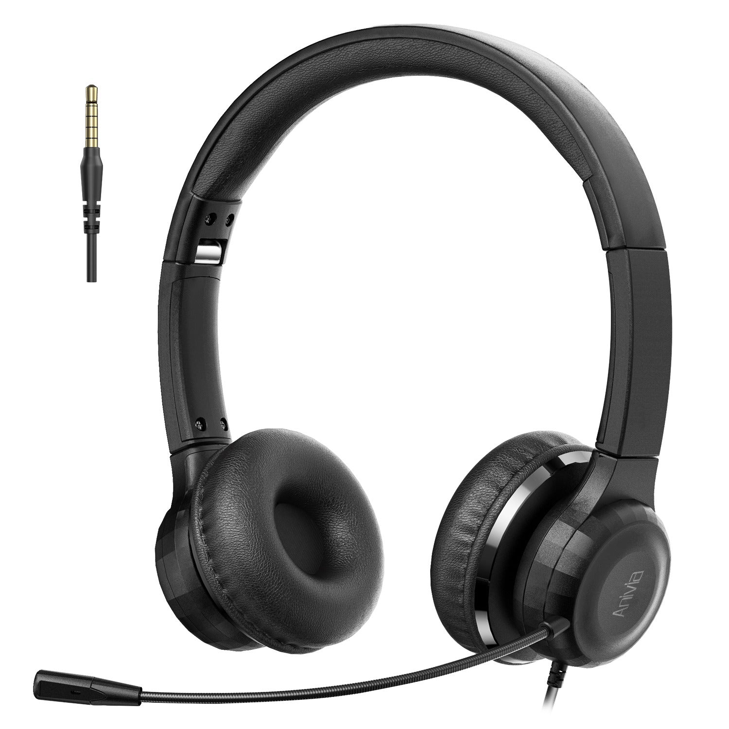 ANIVIA A7 Wired Headset with Noise-reduction Microphone Folding Rotating Headphone Integrated Headset for Game Conversation ANIVIA A7 Wired Headset with Noise-reduction Microphone Folding Rotating Headphone Integrated Headset for Game Conversation